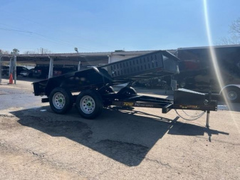 New 72" X 12' 7K Dump Trailer