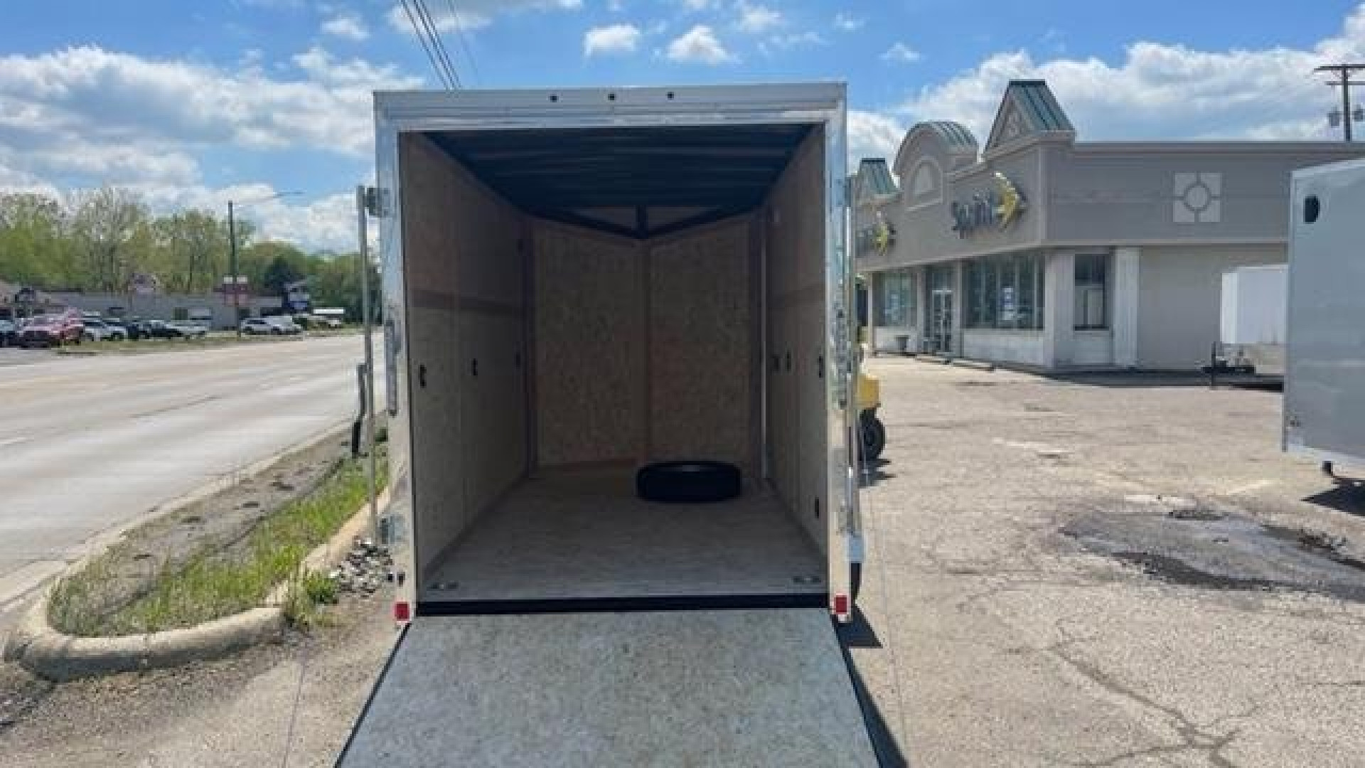 New 6' X 12' Single Axle Enclosed Trailer