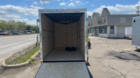 New 6' X 12' Single Axle Enclosed Trailer