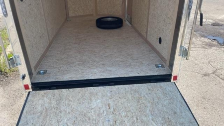 New 6' X 12' Single Axle Enclosed Trailer