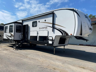 Used 2022 Forest River Sabre Cobalt 37fbt Fifth Wheel