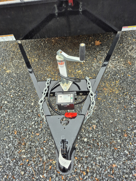 New 2025 SURE-TRAC STUSH8216-BP-070 Utility Trailer 7 X 16 STEEL HIGH SIDE 7K RATED TRAILER