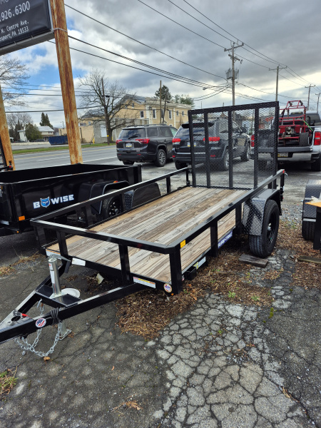 New 2025 SURE-TRAC ST6210-BP-030 Utility Trailer 5 X 10 Tube Top Utility Trailer 3k Rated