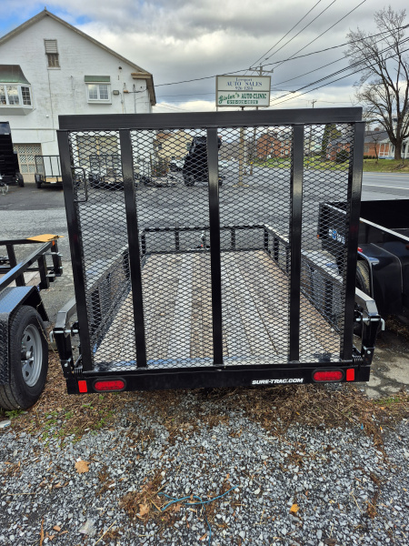 New 2025 SURE-TRAC ST6210-BP-030 Utility Trailer 5 X 10 Tube Top Utility Trailer 3k Rated