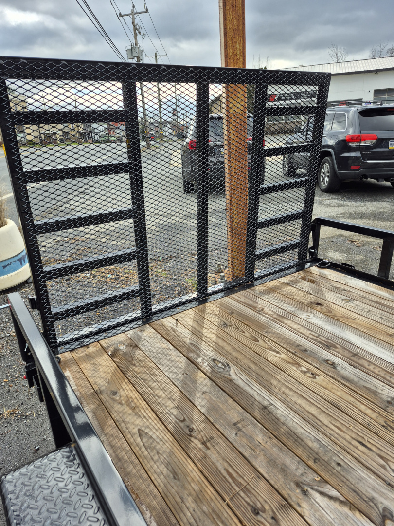 New 2025 Sure-Trac 7 x 14 tube top Landscape Trailer