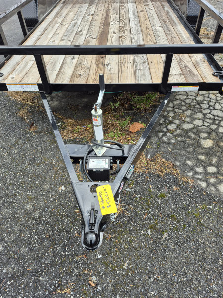 New 2025 Sure-Trac 7 x 14 tube top Landscape Trailer