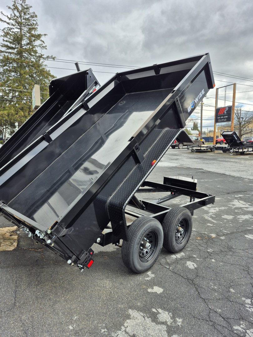 New 2025 BWISE DT10 72x12 10K Tandem Axle Dump Trailer