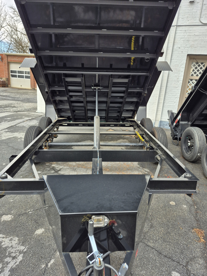 New 2025 BWISE DT10 72x12 10K Tandem Axle Dump Trailer