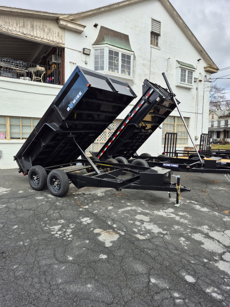 New 2025 BWISE DT10 72x12 10K Tandem Axle Dump Trailer