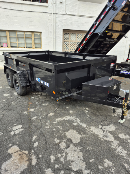 New 2025 BWISE DT10 72x12 10K Tandem Axle Dump Trailer