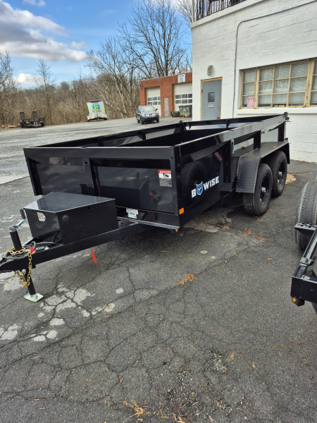 New 2025 BWISE DT10 72x12 10K Tandem Axle Dump Trailer