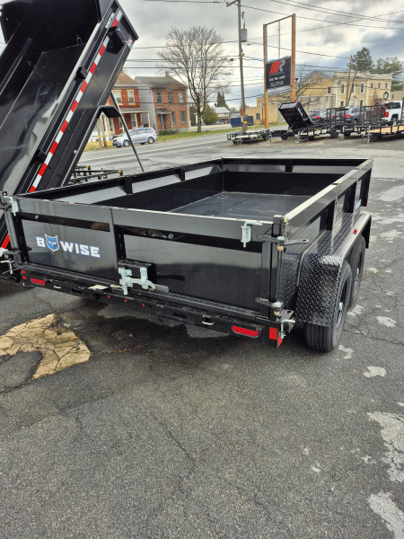 New 2025 BWISE DT10 72x12 10K Tandem Axle Dump Trailer
