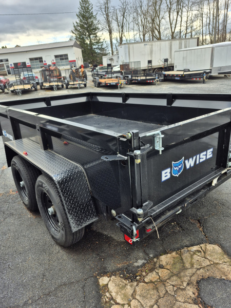 New 2025 BWISE DT10 72x12 10K Tandem Axle Dump Trailer