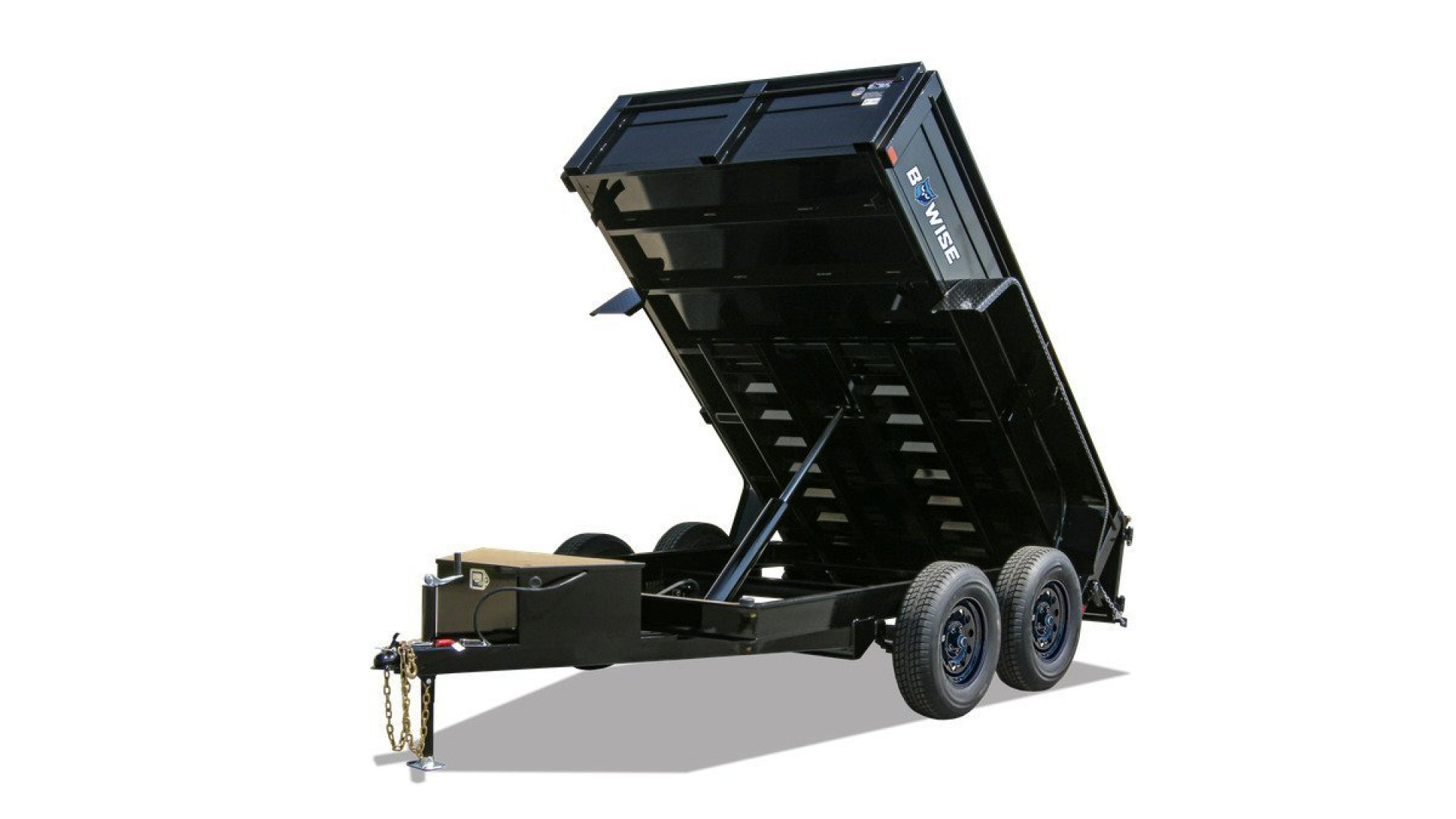 New 2026 BWISE DT7 72x10 7K Tandem Axle Dump Trailer