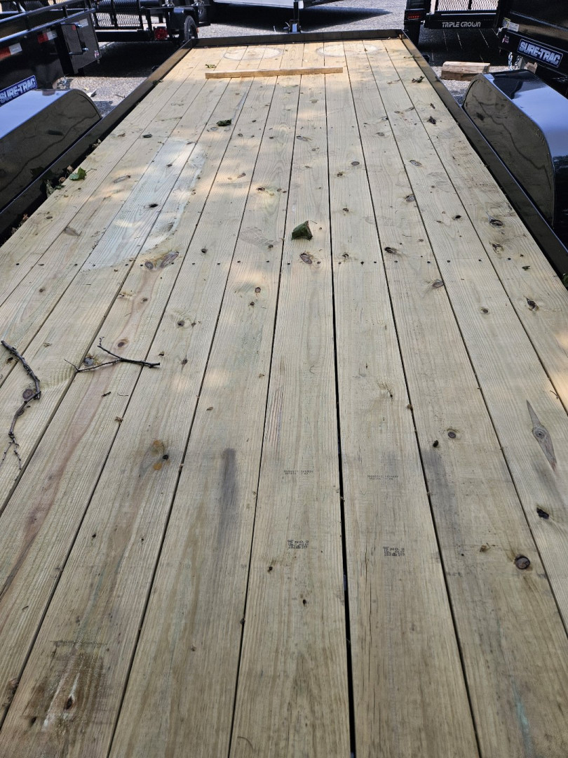 New 2025 TRIPLE CROWN TRAILERS 7' x 20' Utility Trailer