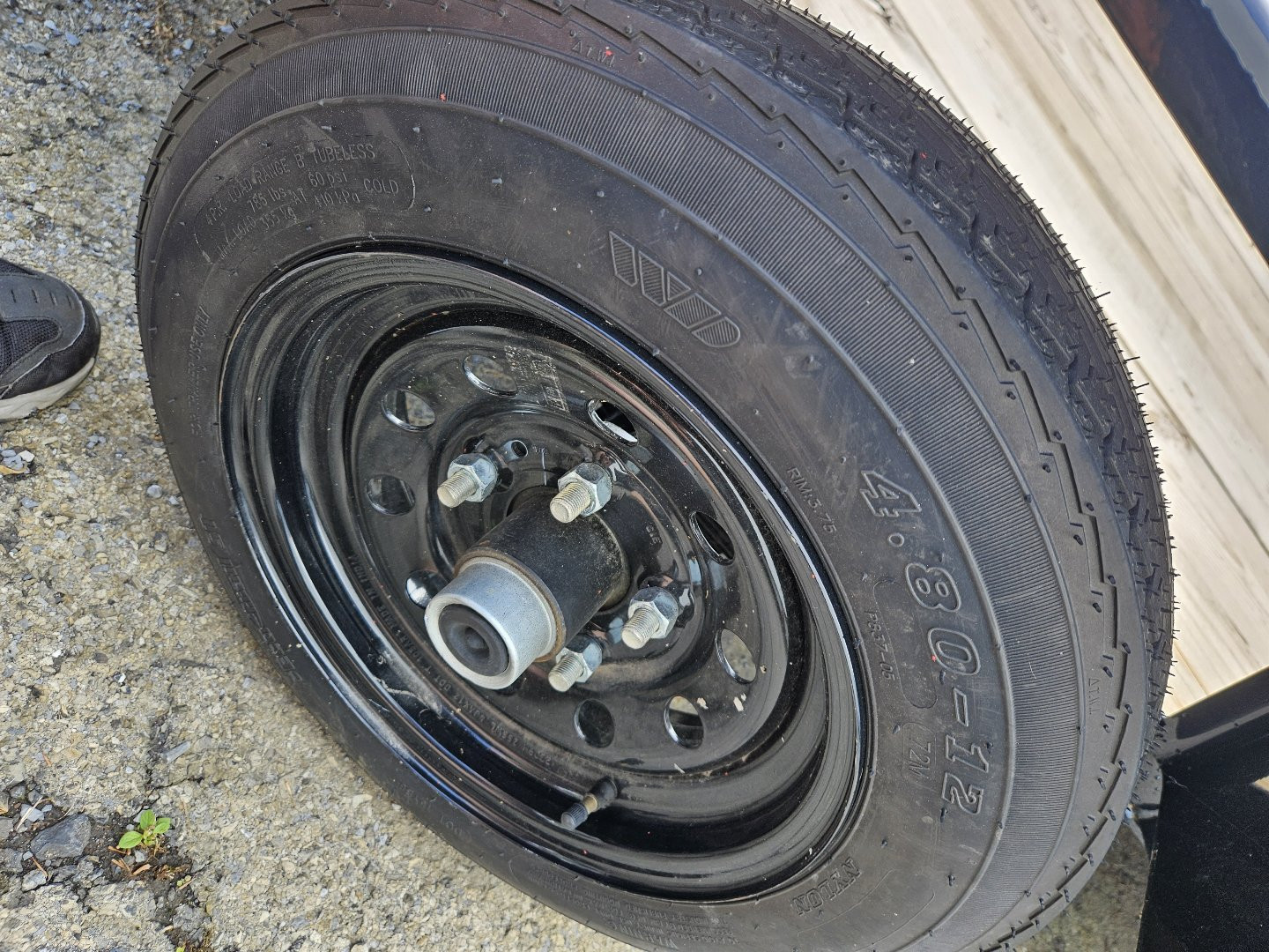 New 2025 TRIPLE CROWN TRAILERS 5' x 8' Utility Trailer LIGHT DUTY 3K