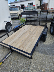 New 2025 TRIPLE CROWN TRAILERS 5' x 8' Utility Trailer LIGHT DUTY 3K