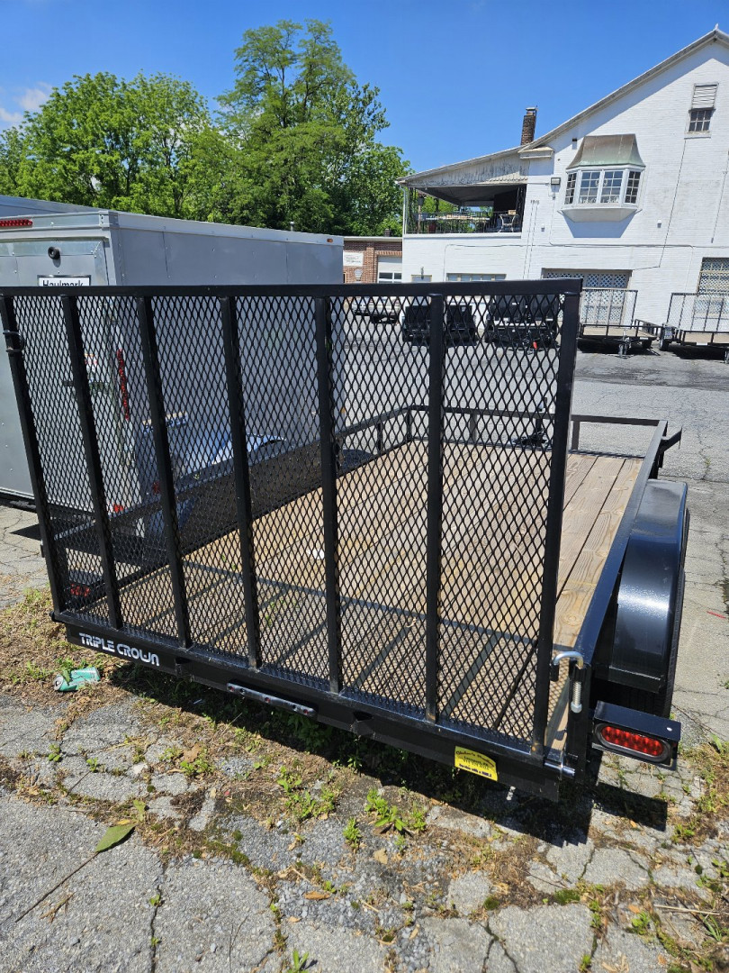 New Triple Crown Trailers 6.4' x 12' TANDEM AXLE 7K RATED