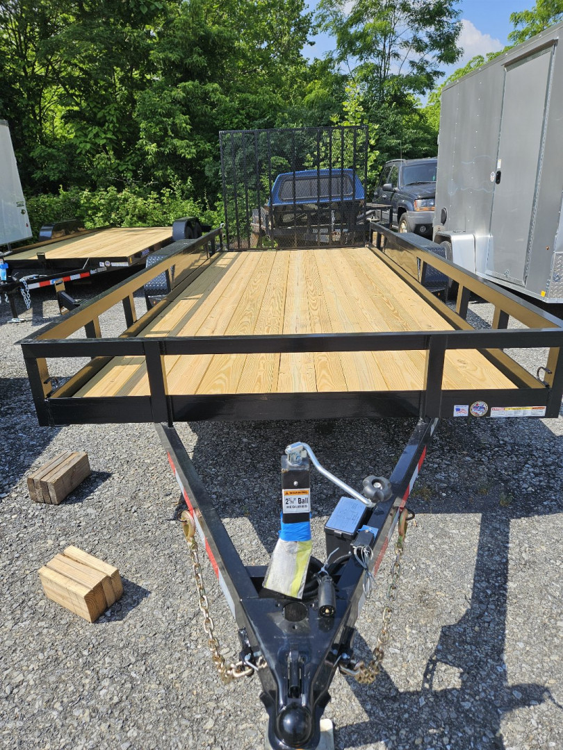 New 2025 Triple Crown Trailers SUPER DUTY 7 X 18 Landscape Trailer 10K RATED