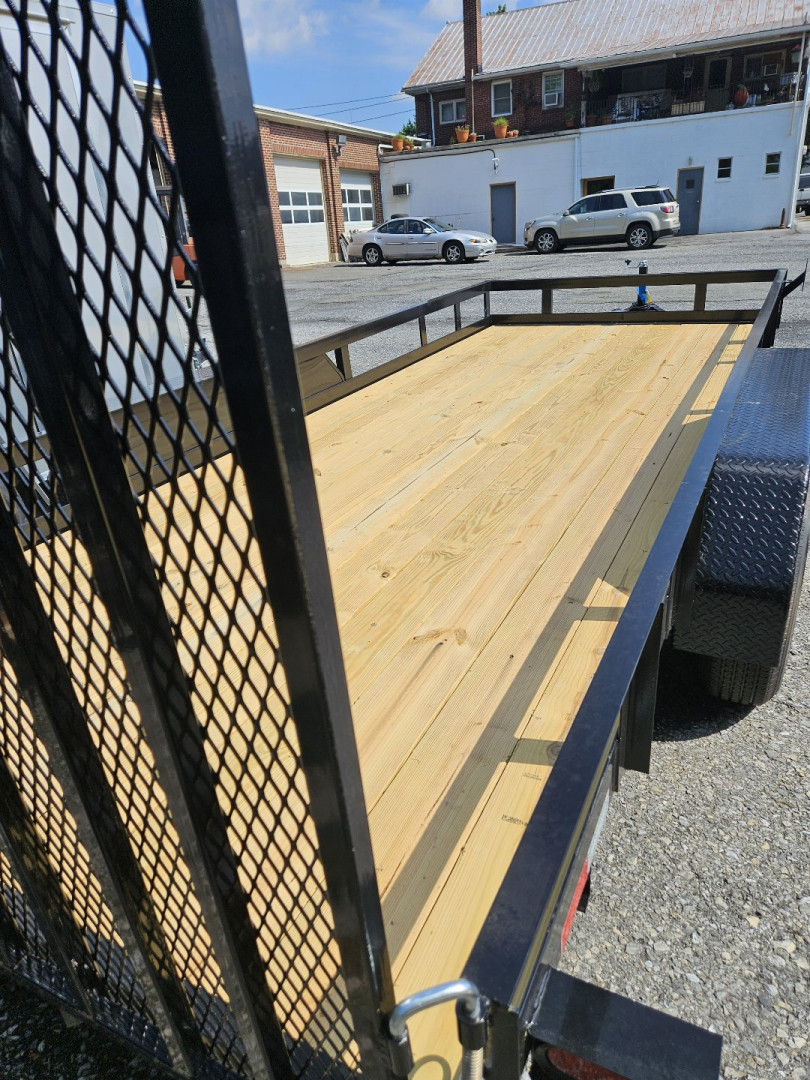 New 2025 Triple Crown Trailers SUPER DUTY 7 X 18 Landscape Trailer 10K RATED