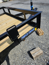 New 2025 Triple Crown Trailers SUPER DUTY 7 X 18 Landscape Trailer 10K RATED