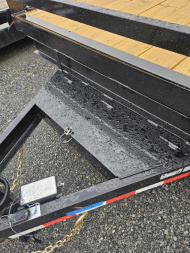 New 2025 Triple Crown Trailers DRIVE OVER FENDER Equipment Trailer 8.5 X 24 14K RATED