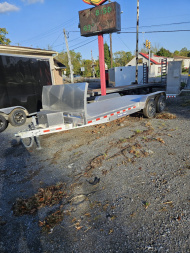 New 2025 Sure-Trac 7 X 20 Aluminum Car Hauler 10k rated Car / Racing Trailer