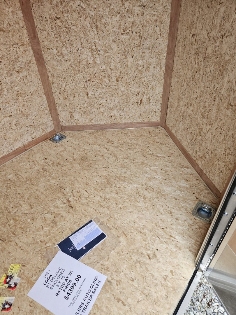 New 2023 LOOK TRAILERS 2023 5 X 10 ST DELUXE 3K Cargo / Enclosed Trailers/MOTORCYCLE