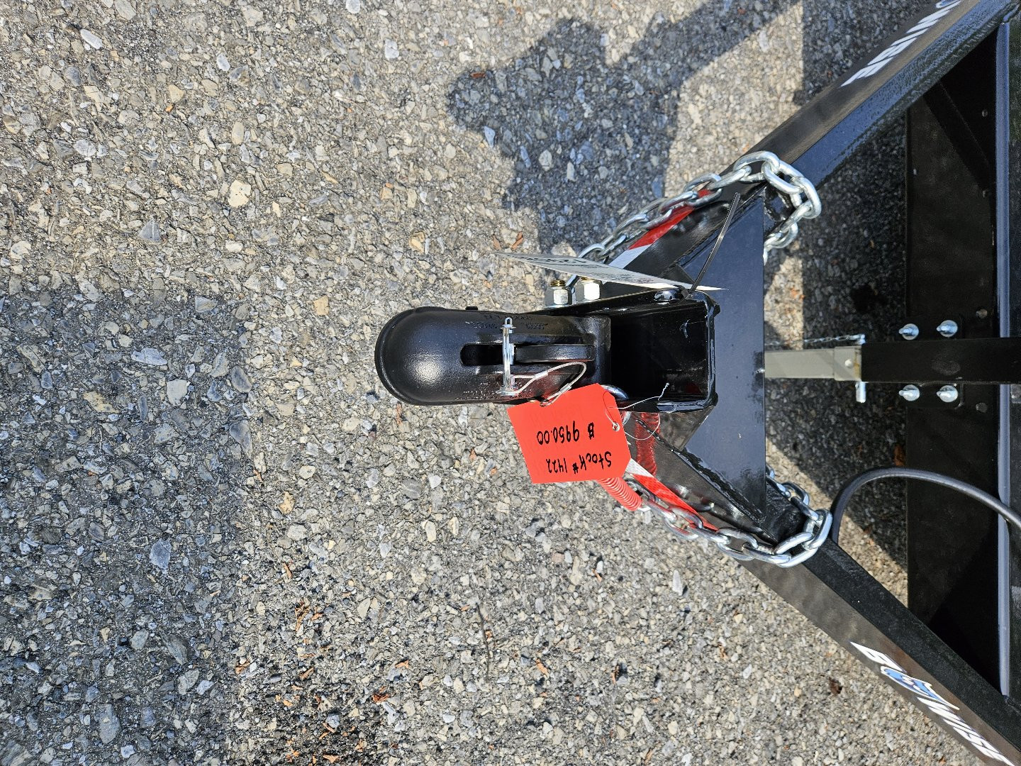 New 2025 BWISE 7 X 16 PLUS 4 POWER TILT DECK Equipment Trailer 14K RATED