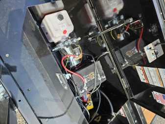 New 2025 BWISE 7 X 16 PLUS 4 POWER TILT DECK Equipment Trailer 14K RATED