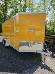 New 2024 HAULMARK GRIZZLY ALX Motorcycle Trailer 7 X 16 7K RATED