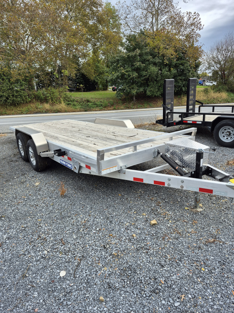 New 2024 Sure-Trac 10K 7 X 18 ALUMINUM POWER Tilt Trailer