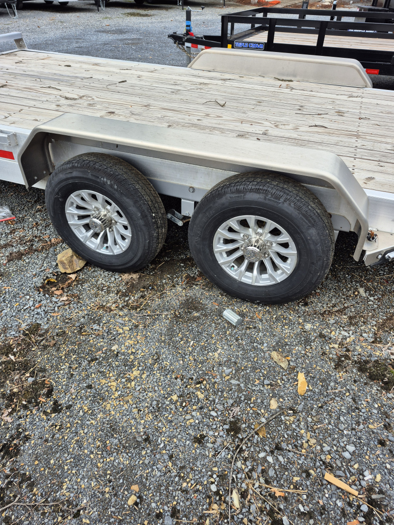 New 2024 Sure-Trac 10K 7 X 18 ALUMINUM POWER Tilt Trailer