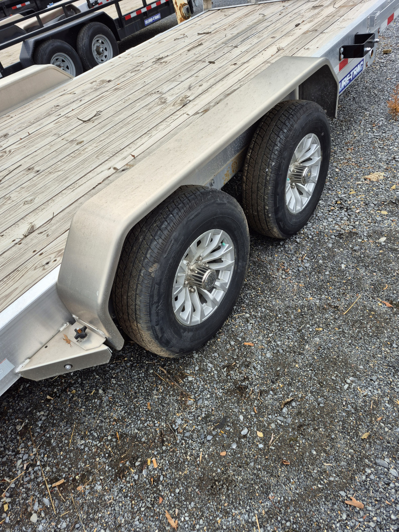 New 2024 Sure-Trac 10K 7 X 18 ALUMINUM POWER Tilt Trailer