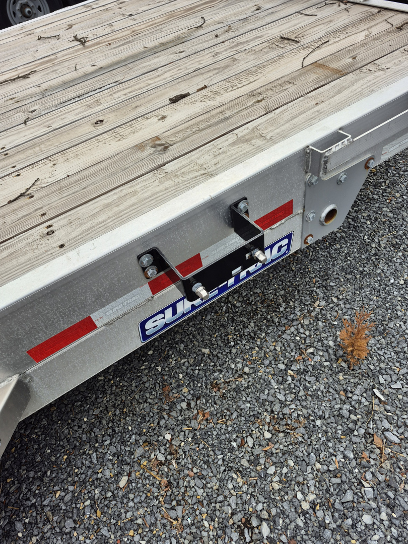 New 2024 Sure-Trac 10K 7 X 18 ALUMINUM POWER Tilt Trailer