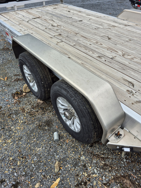 New 2024 Sure-Trac 10K 7 X 18 ALUMINUM POWER Tilt Trailer