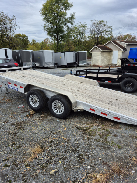 New 2024 Sure-Trac 10K 7 X 18 ALUMINUM POWER Tilt Trailer