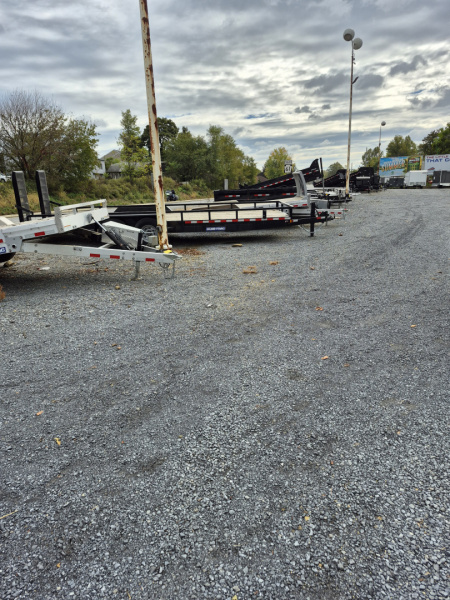 New 2024 Sure-Trac 10K 7 X 18 ALUMINUM POWER Tilt Trailer