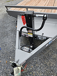 New 2024 BWISE 10K 8.5 X 20 EQUIPMENT Deckover Trailer