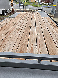 New 2024 BWISE 10K 8.5 X 20 EQUIPMENT Deckover Trailer