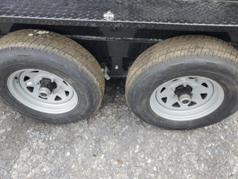 New 2023 Sure-Trac 6 x 10 SD Low Profile Dump Trailer  10K Single Ram