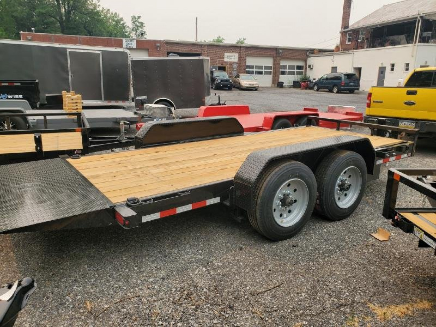New 2023 Sure-Trac 7 x 16 Tilt Bed Equipment Trailer  16K