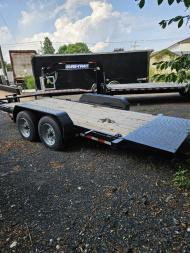 New 2023 Sure-Trac 7 x 16 Tilt Bed Equipment Trailer  16K