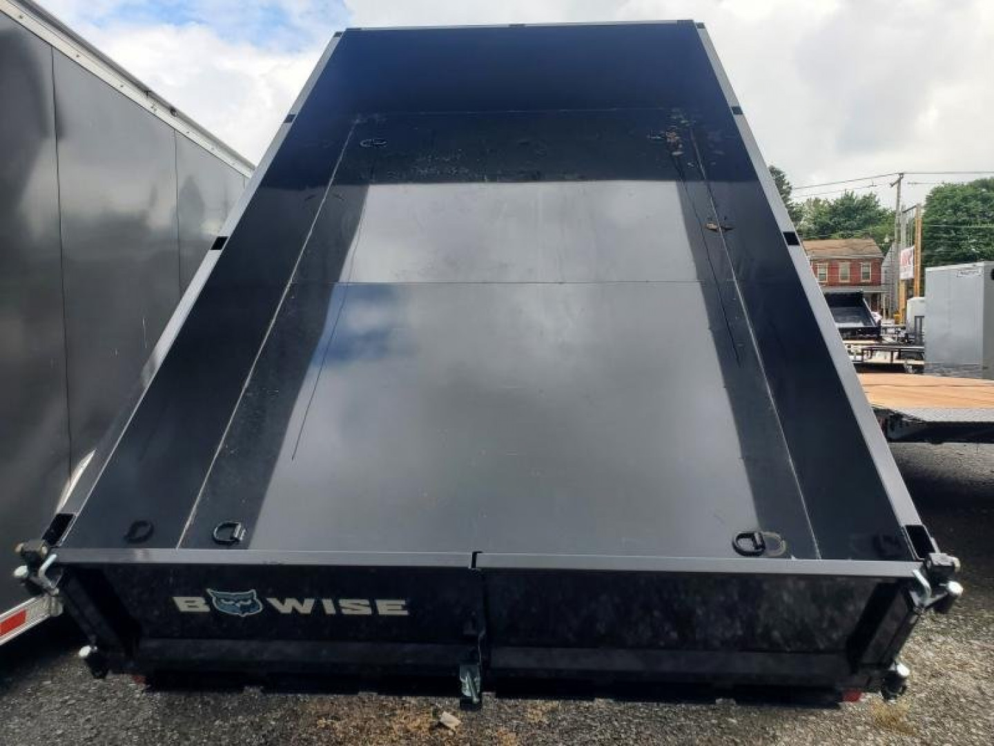 New 2024 BWISE 7 X 12 LOW PROFILE DUMP 10K
