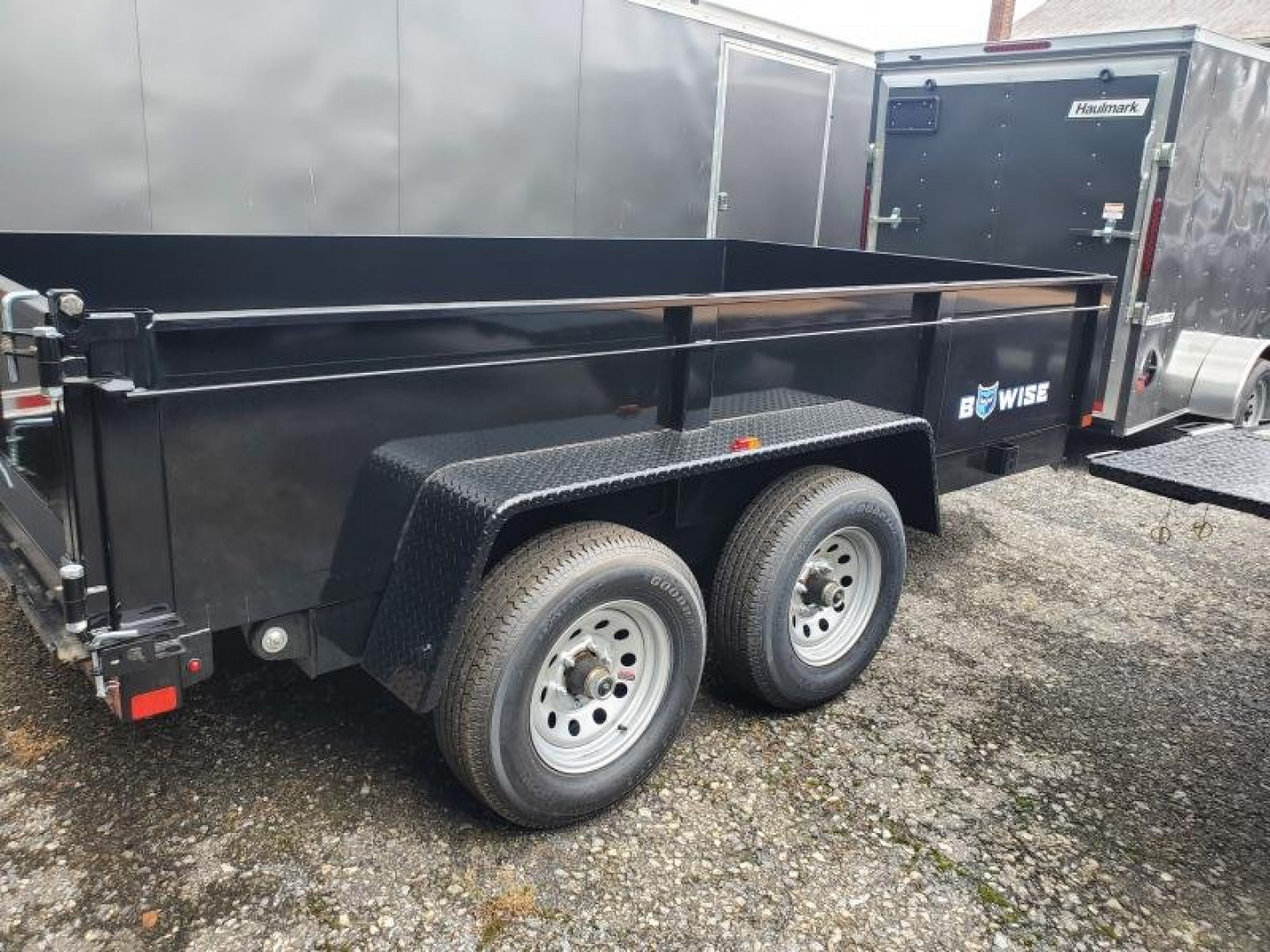 New 2024 BWISE 7 X 12 LOW PROFILE DUMP 10K