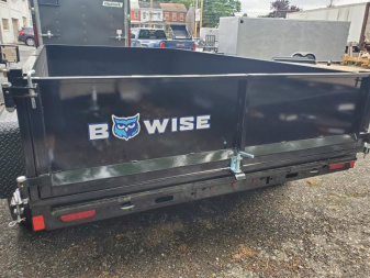New 2024 BWISE 7 X 12 LOW PROFILE DUMP 10K
