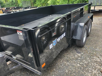 New 2024 BWISE 7 X 12 LOW PROFILE DUMP 10K