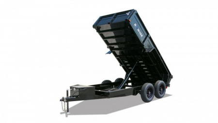 New 2024 BWISE 7 X 12 LOW PROFILE DUMP 10K