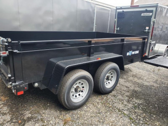 New 2024 BWISE 7 X 12 LOW PROFILE DUMP 10K