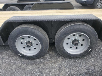 New 2023 Sure-Trac 7 x 18+4 Tilt Bed Equipment Trailer  16K